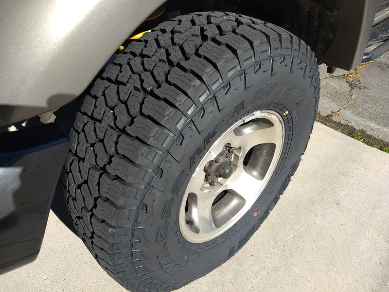 Illustration for article titled Better pics of the new tires